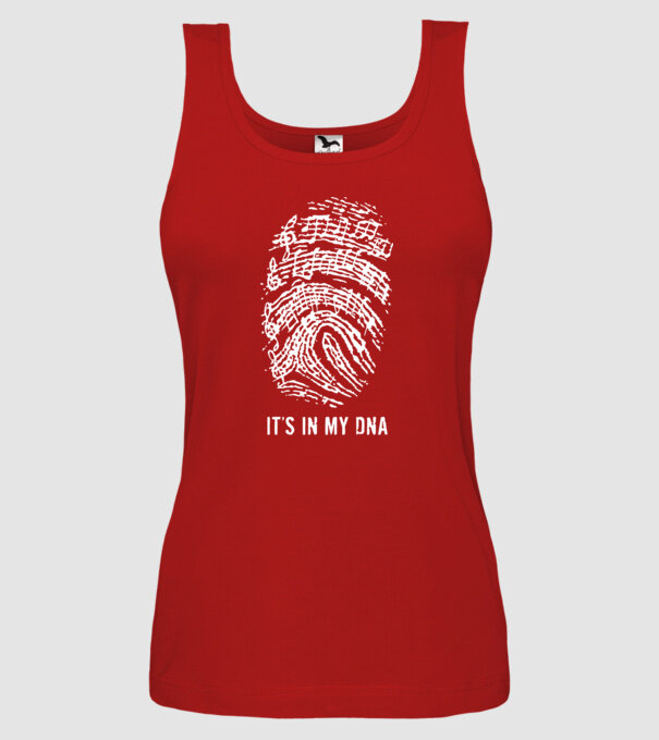 Its in my DNA model roșu pe tricou