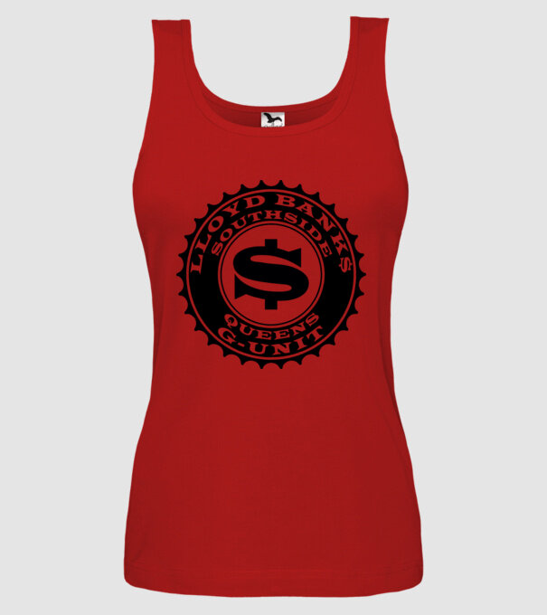 lloyd banks south side model roșu pe tricou