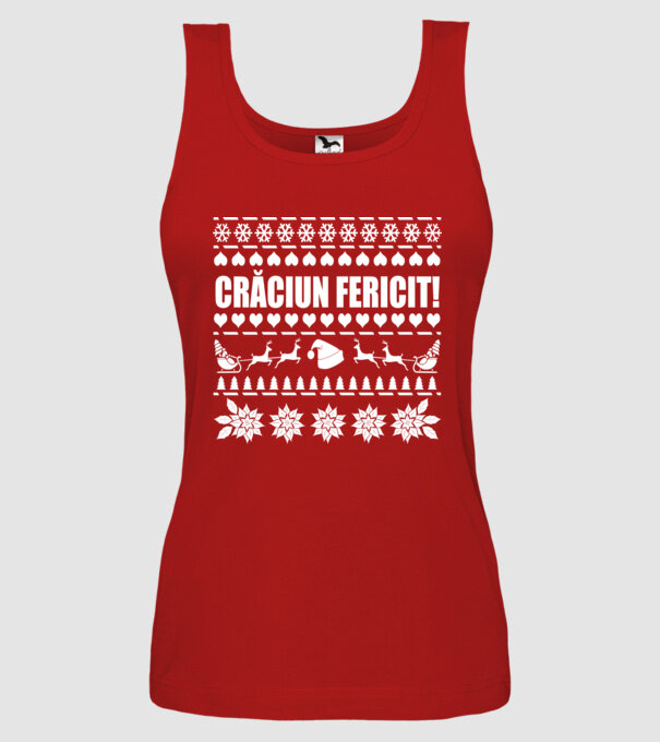 crăciun Fericit! model roșu pe tricou