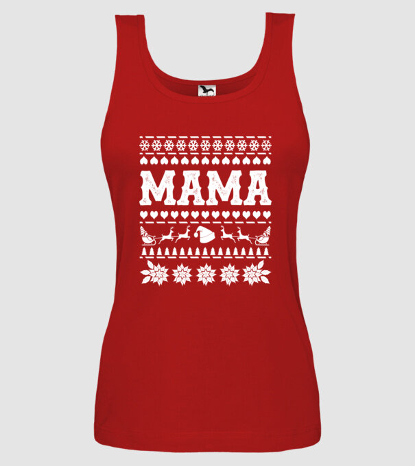 mama model roșu pe tricou