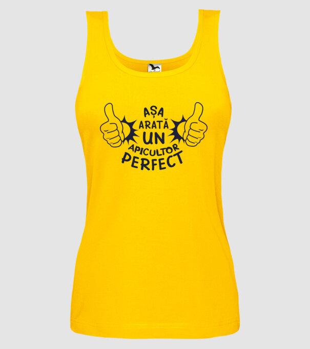 Așa arată un APICULTOR perfect model galben pe tricou