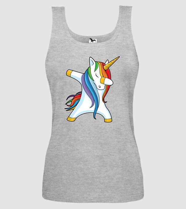 DAB Unicorn 2 model gri pe tricou