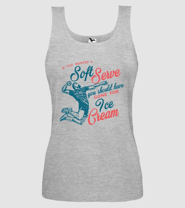 Oldschool volleyball model gri pe tricou