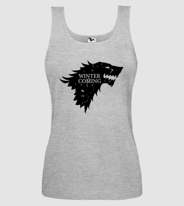 Winter is Coming model gri pe tricou