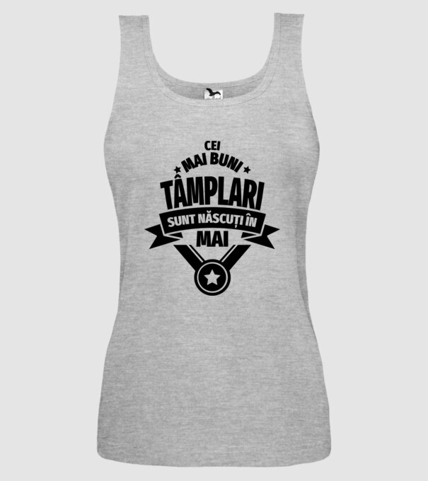 Cei mai buni tâmplari sunt născuți în Mai model gri pe tricou