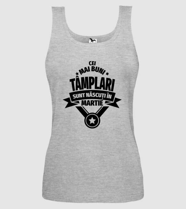 Cei mai buni tâmplari sunt născuți în Martie model gri pe tricou