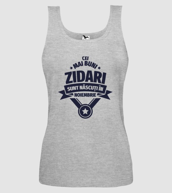 Cei mai buni zidari sunt născuți în Noiembrie model gri pe tricou