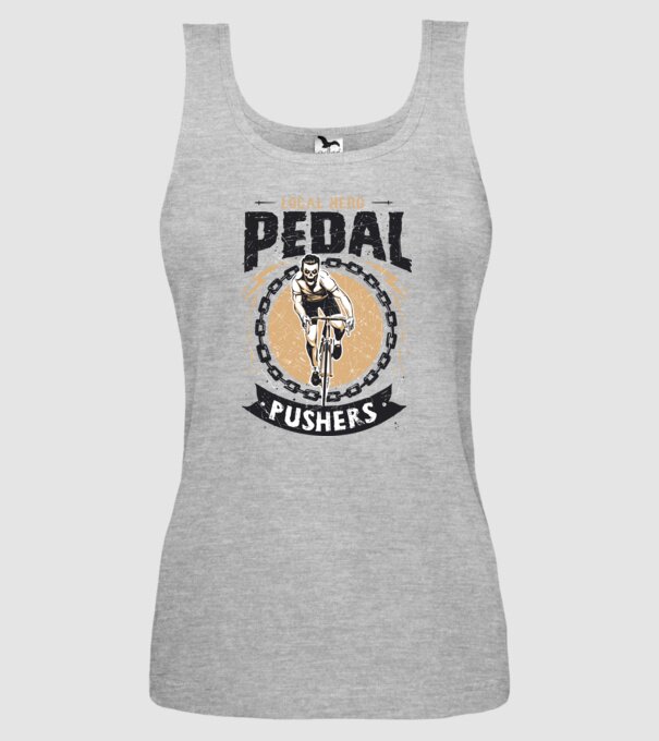 Pedal Pushers model gri pe tricou