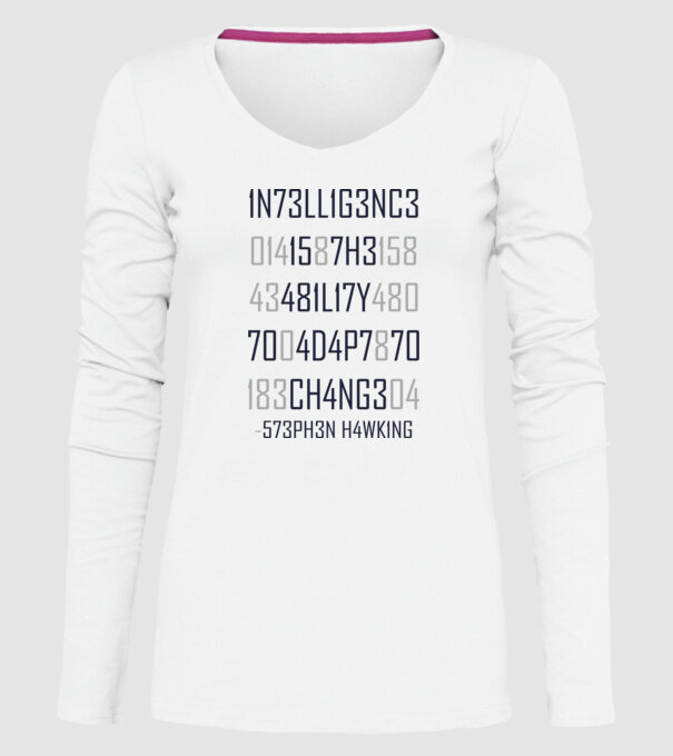 5Z3PH3N H4WK1NG model alb pe tricou