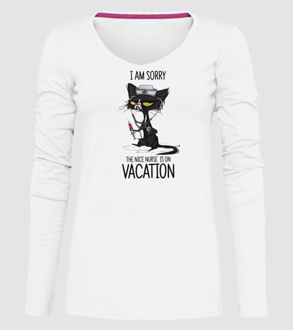 Sora mai drăguță e în vacanță model alb pe tricou