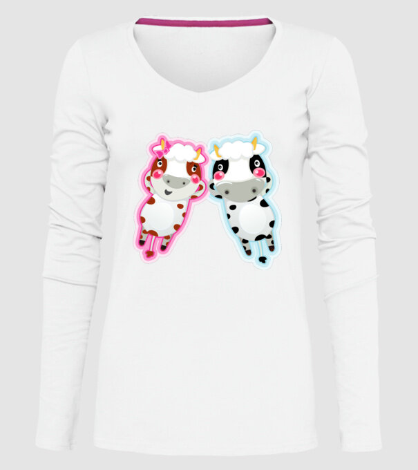 Bar viței model alb pe tricou