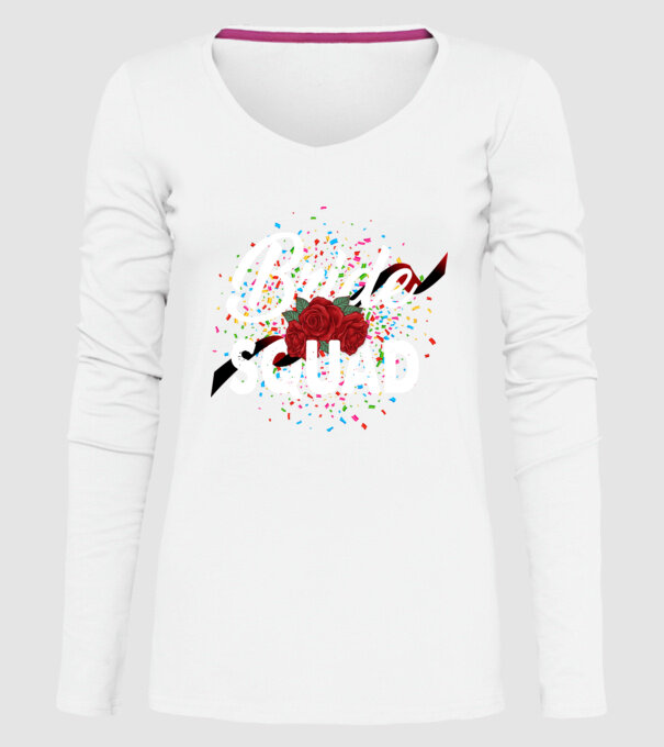 Bride Squad model alb pe tricou