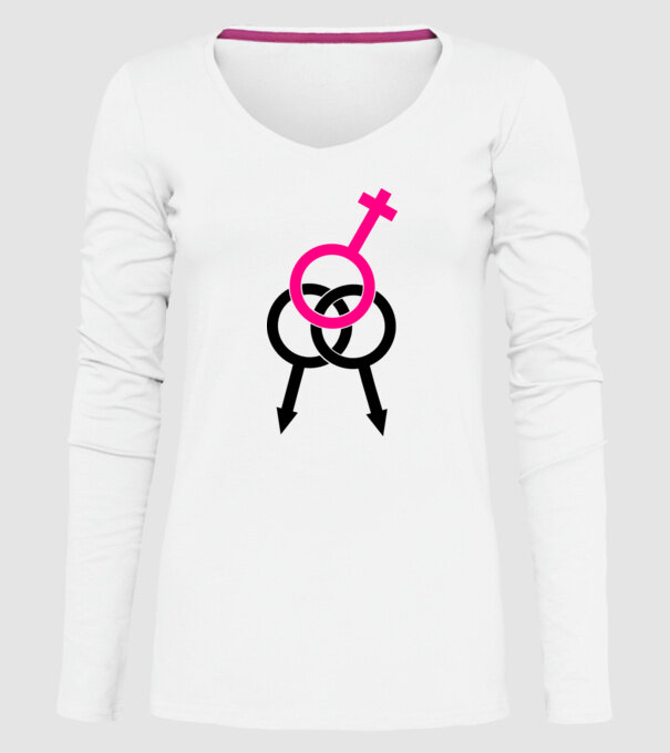 plăcere dublă model alb pe tricou