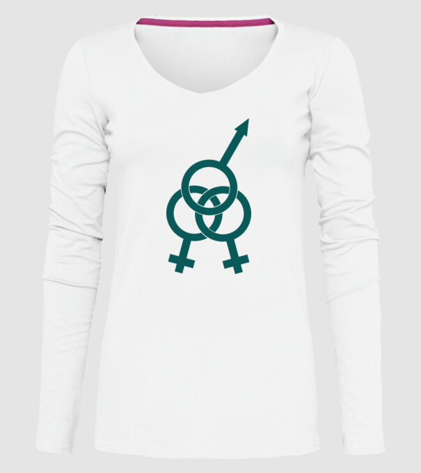 plăcere dublă model alb pe tricou