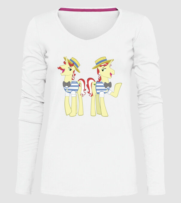 Flim Flam Brothers model alb pe tricou