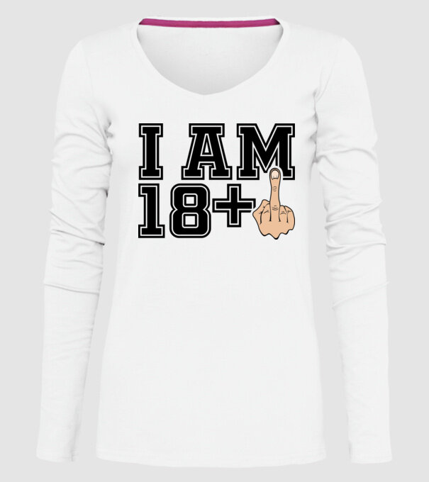 Funny Birthday I am 19 model alb pe tricou