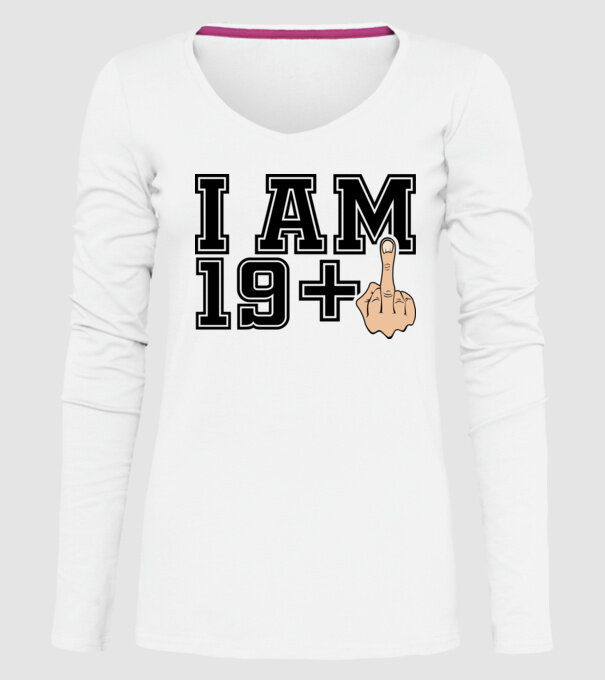 Funny Birthday I am 20 model alb pe tricou
