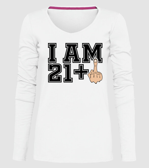 Funny Birthday I am 22 model alb pe tricou