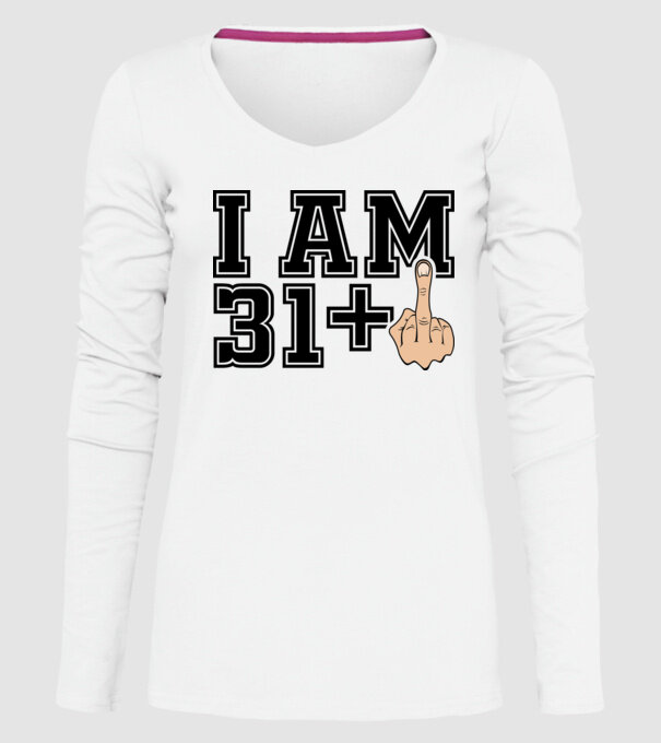Funny Birthday I am 32 model alb pe tricou