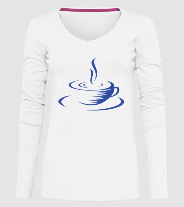 cană cafea model alb pe tricou