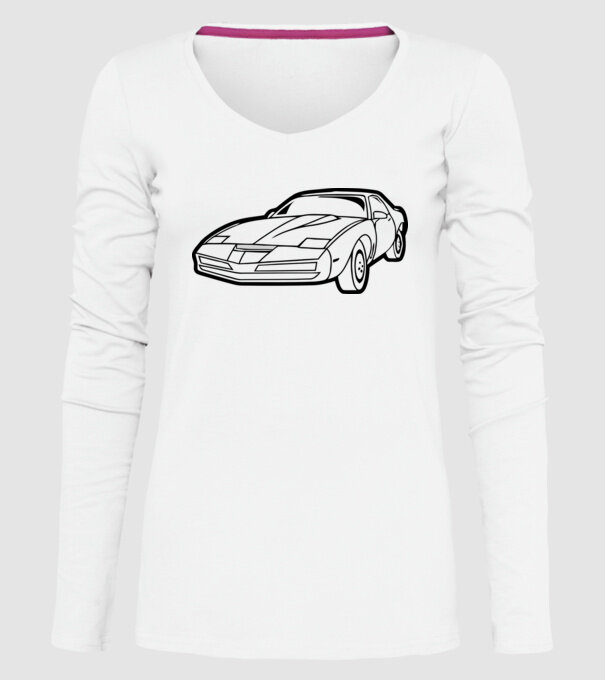 Kit model alb pe tricou