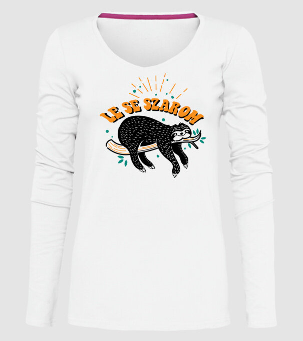 nu-mi pasă model alb pe tricou