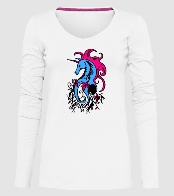 pegasus model alb pe tricou