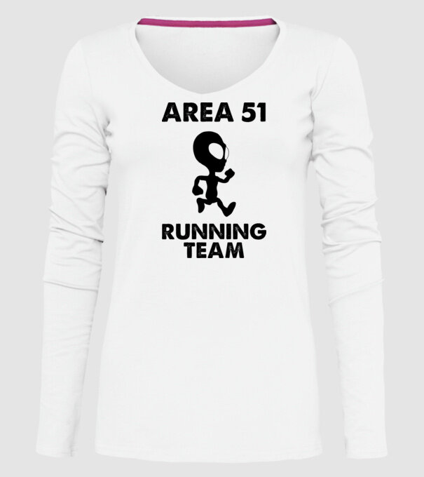 Storm area 51 running team black model alb pe tricou
