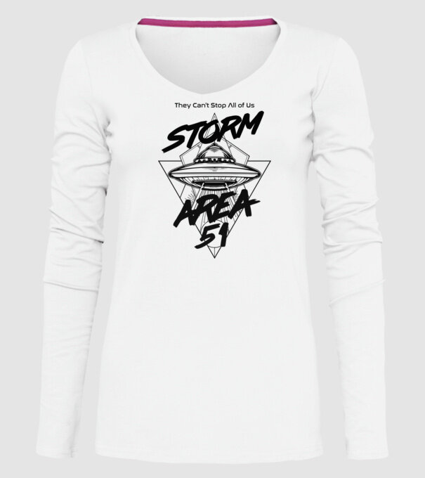storm area ufo black model alb pe tricou