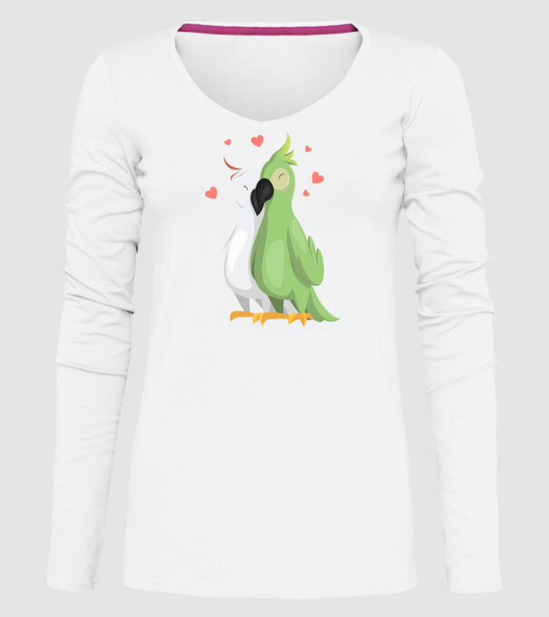 LENEȘI ÎNDRĂGOSTIȚI model alb pe tricou