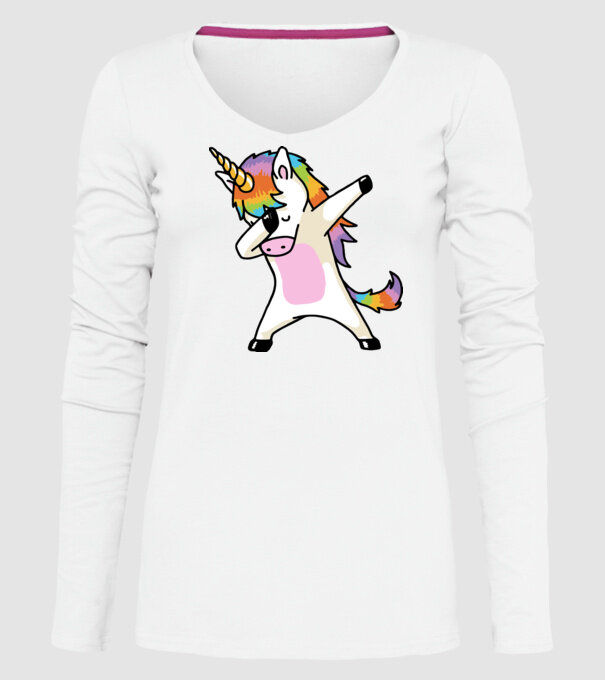 UNIDAB model alb pe tricou