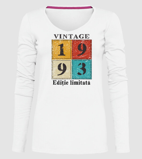 1993 - Ediție limitată model alb pe tricou