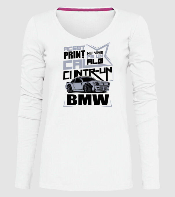 Acest prinț nu vine pe un cal alb, ci într-un BMW model alb pe tricou
