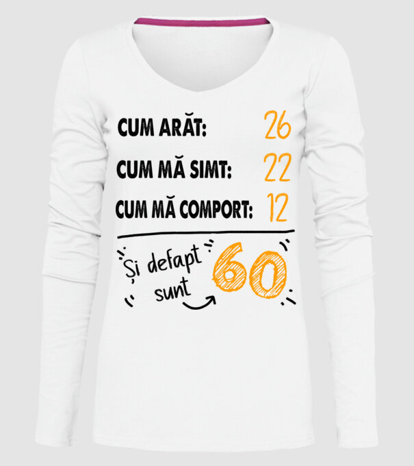 Aspect, senzație, comportament 60 Alb model alb pe tricou
