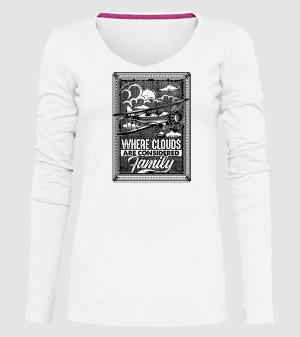 Avioane model alb pe tricou