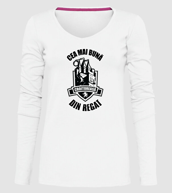 Cea mai bună croitoreasă din regat model alb pe tricou