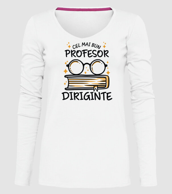 Cel mai profesor diriginte model alb pe tricou