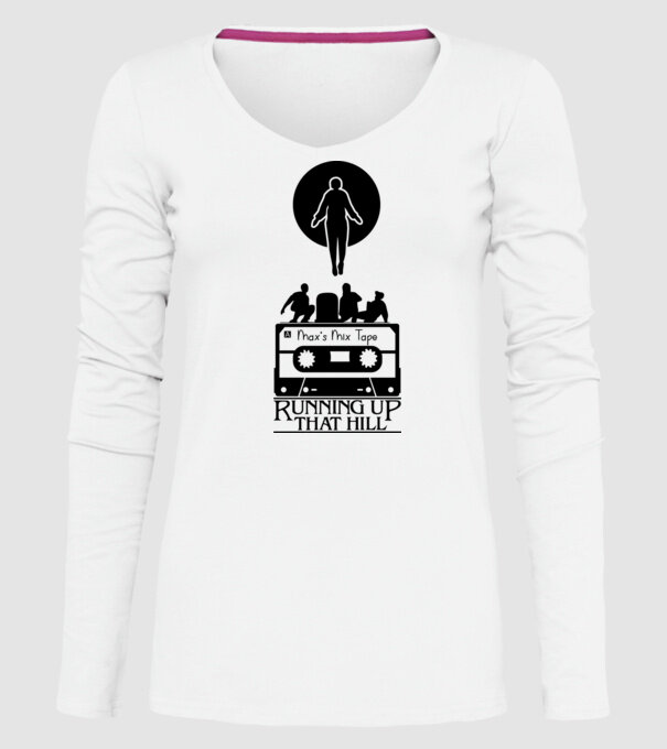 maxs mix tape stranger things model alb pe tricou