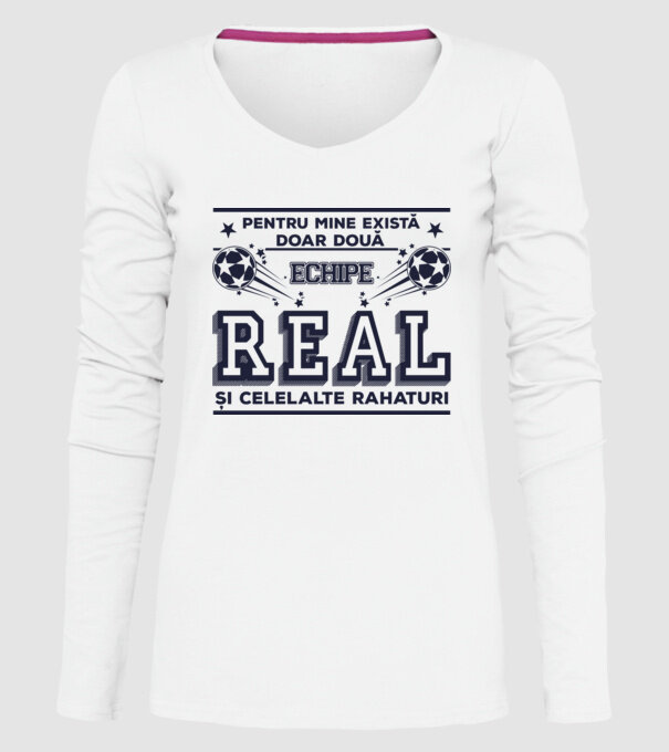 Pentru mine există doar două echipe, Real și celelalte rahaturi model alb pe tricou