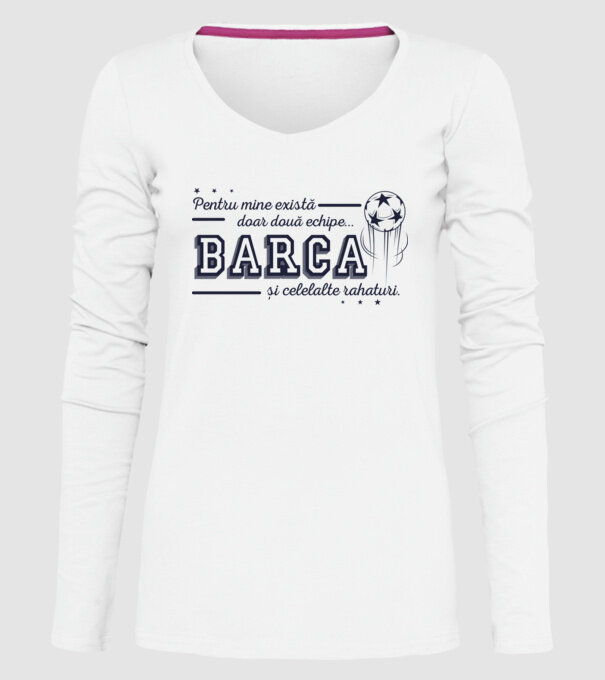Pentru mine există doar două echipe, Barca și celelalte rahaturi model alb pe tricou