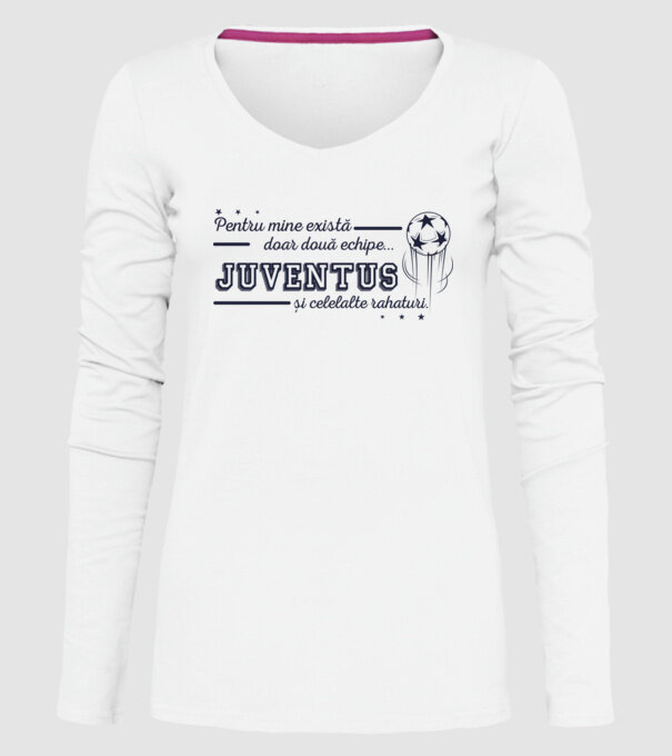 Pentru mine există doar două echipe, Juventus și celelalte rahaturi model alb pe tricou