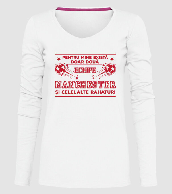 Pentru mine există doar două echipe, Manchester și celelalte rahaturi model alb pe tricou