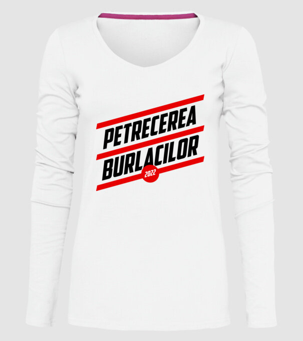 petrecerea burlacilor model alb pe tricou