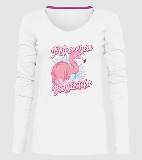 petrecerea burlăcitelor model alb pe tricou