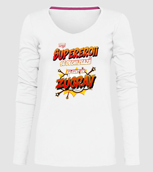 toți supereroii se deghizează, eu sunt un zugrav model alb pe tricou