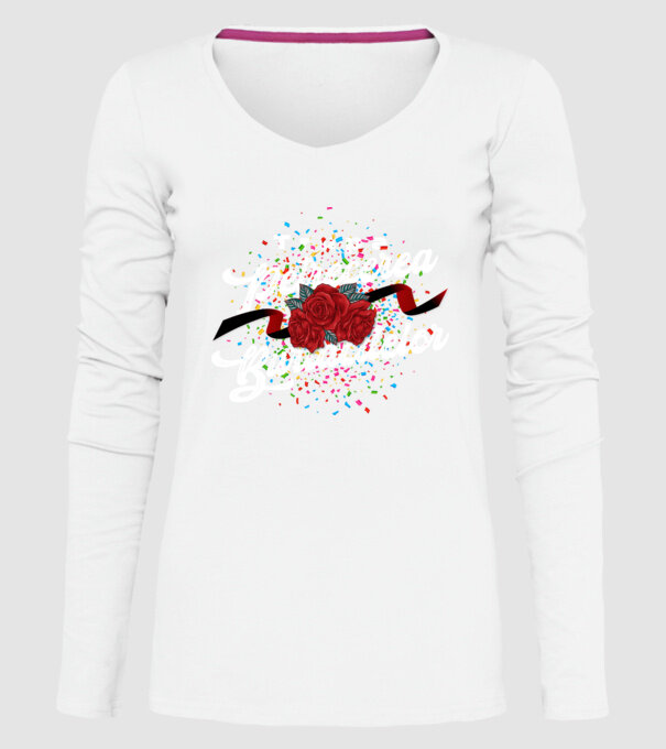 Trupa Petrecerea burlăcitelor model alb pe tricou