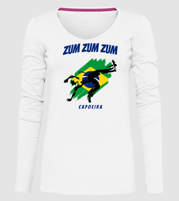 ZUM ZUM ZUM model alb pe tricou