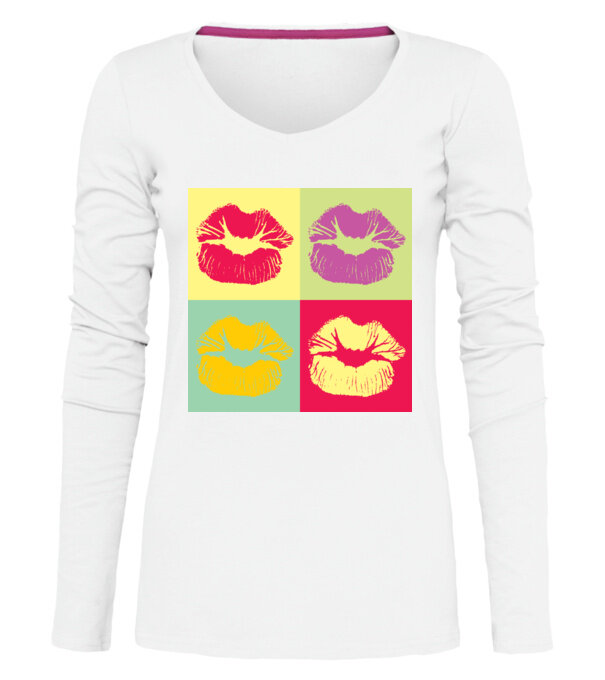  model  pe tricou