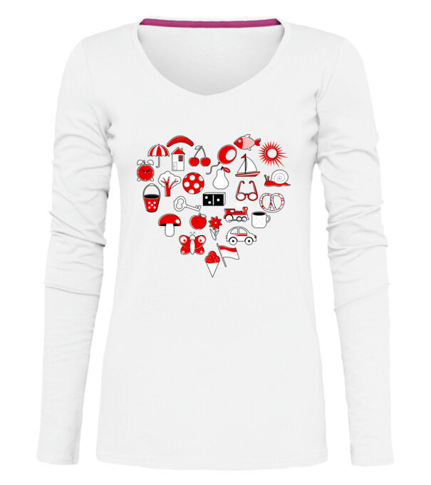  model  pe tricou
