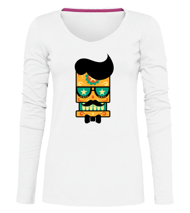  model  pe tricou